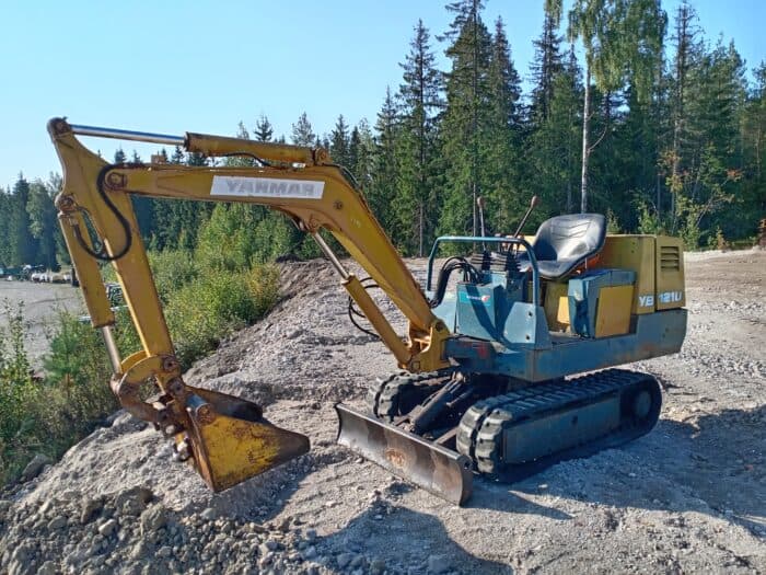 Yanmar YB121U minikaivuri - Image 16