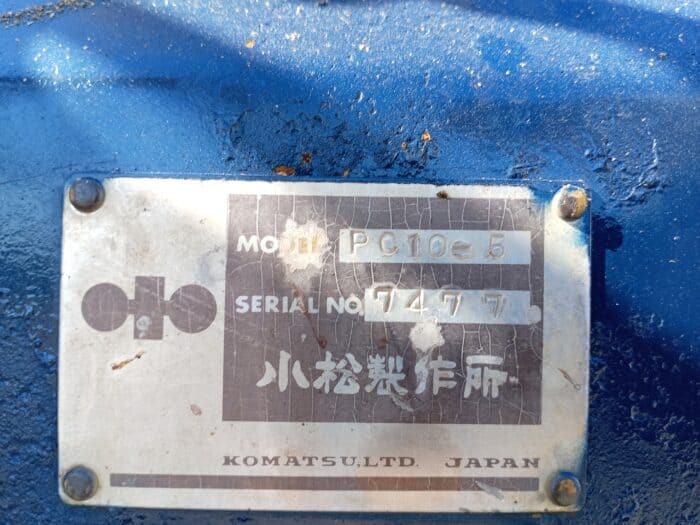 Komatsu PC10-5 kaivinkone - Image 17