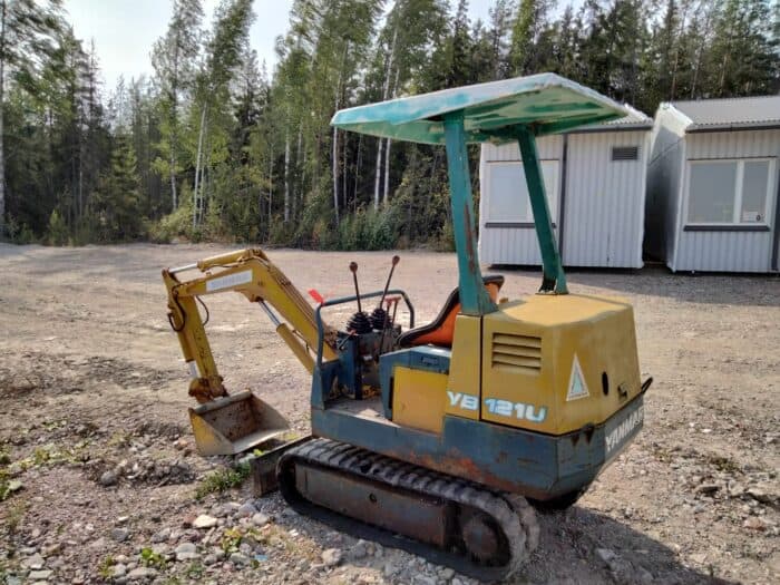 Yanmar YB121U minikaivuri - Image 5