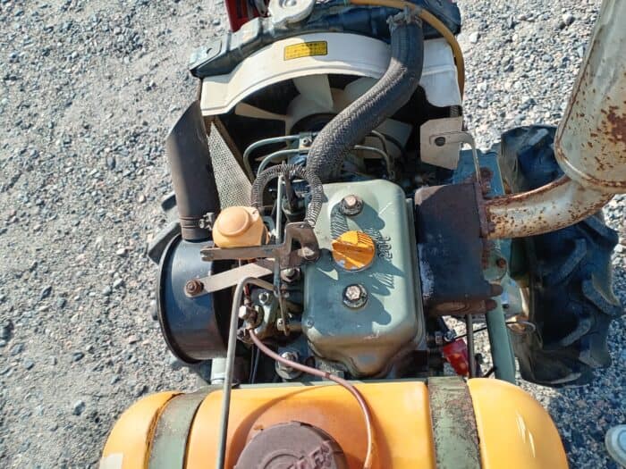 Yanmar Ym1300 4WD Minitraktori, maanmuokkaimella - Image 17