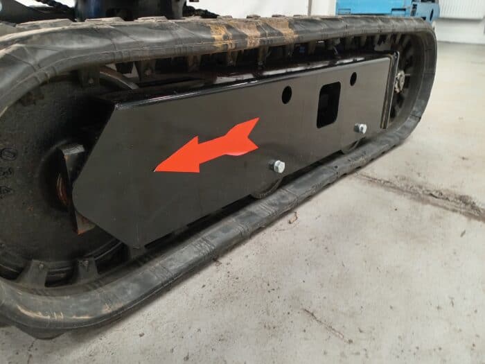 Machpro MP17 Minikaivuri, Levenevä alavaunu (Esittelykäytöstä) - Image 13