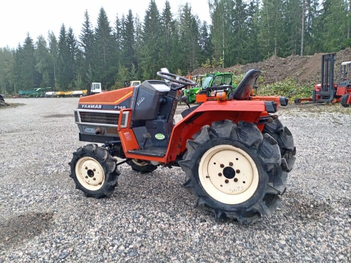 YANMAR F145, 4WD minitraktori, 14 hp - Image 2