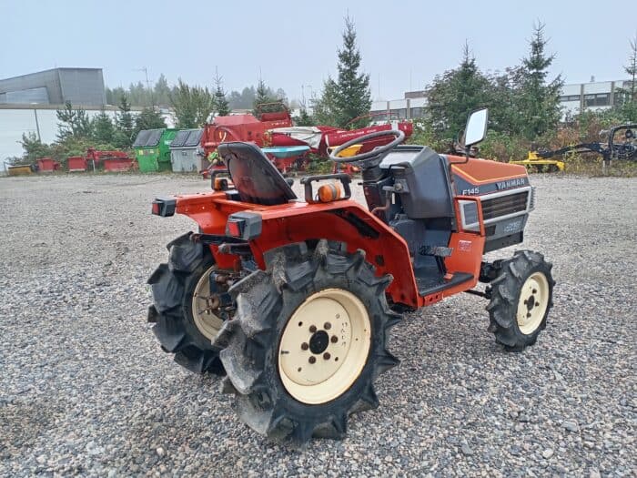 YANMAR F145, 4WD minitraktori, 14 hp - Image 4