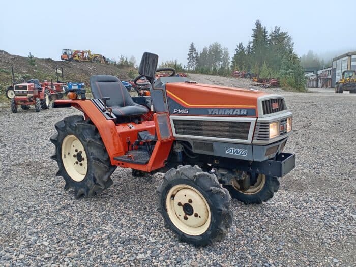 YANMAR F145, 4WD minitraktori, 14 hp - Image 5