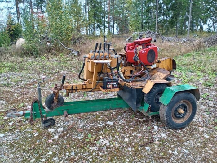 RAYCO RG1620 kantojyrsin, trailerilla - Image 2