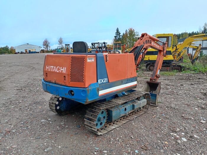 Hitachi EX21 Minikaivinkone - Image 5