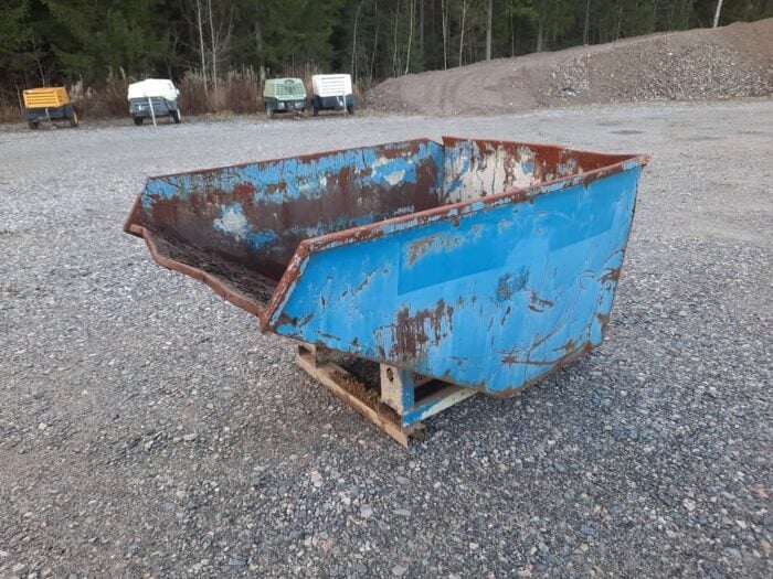 Jätekuuppa 1200l/2000kg