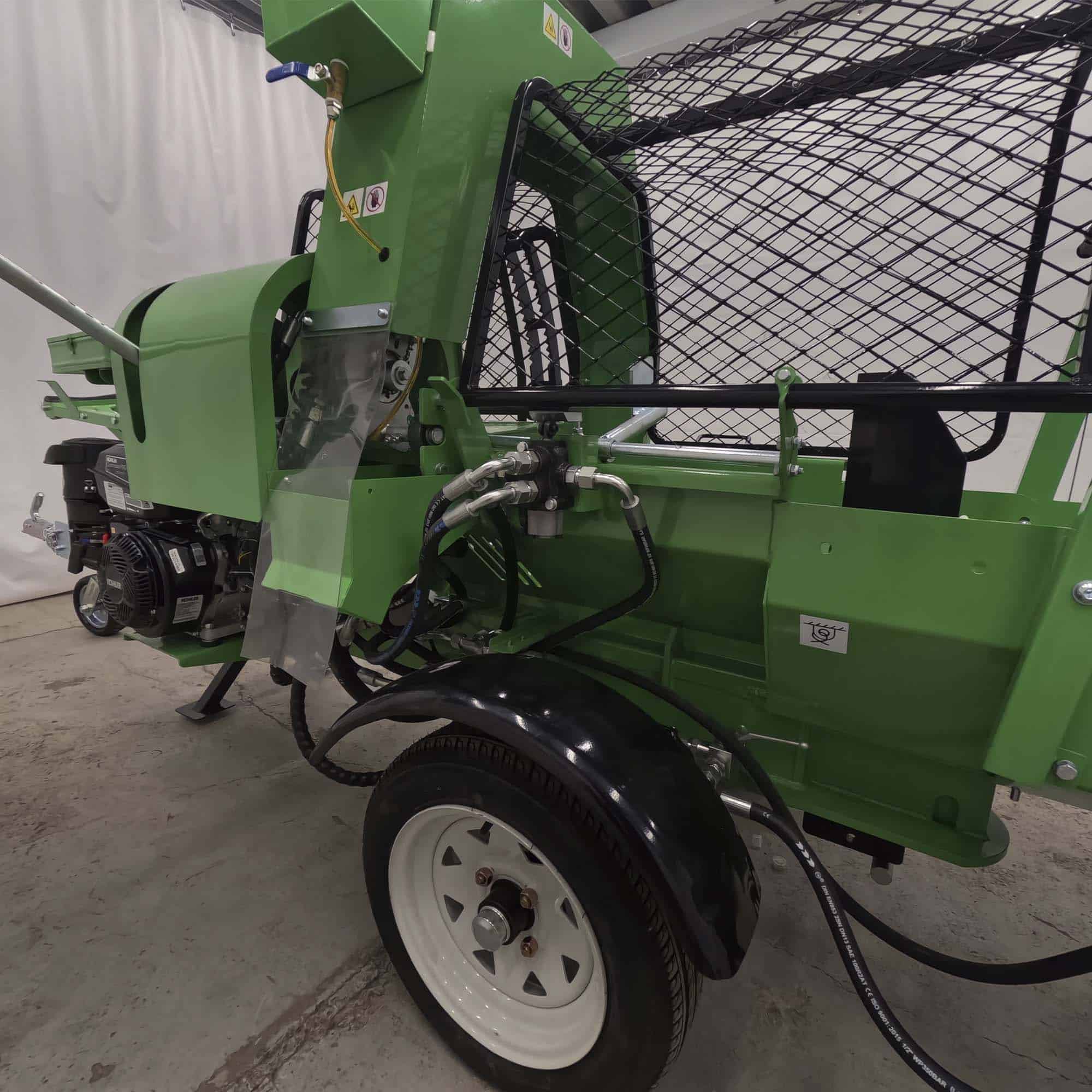 Klapikone 7 t / 14 hp bensiinikäyttöinen, Droma Wood - Image 10