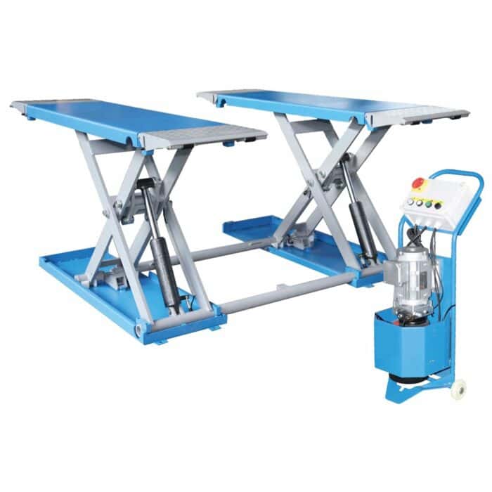 Matalanostin 3500 kg, siirrettävä, paineilmalukoilla 380V, Hauvrex - Image 2