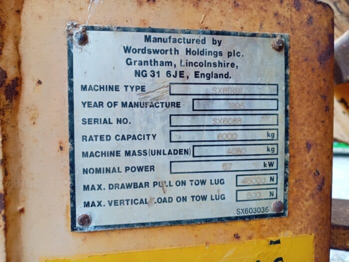 Barford SX6000, 6t Dumpperi - Image 13