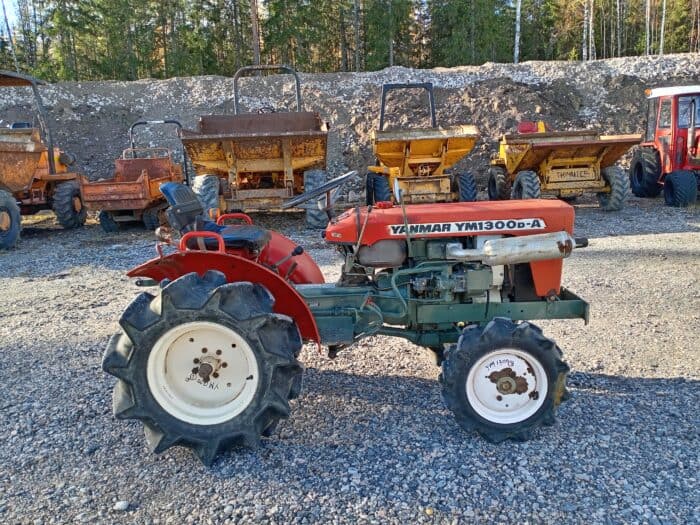 Yanmar YM1300 4WD Minitraktori - Image 4