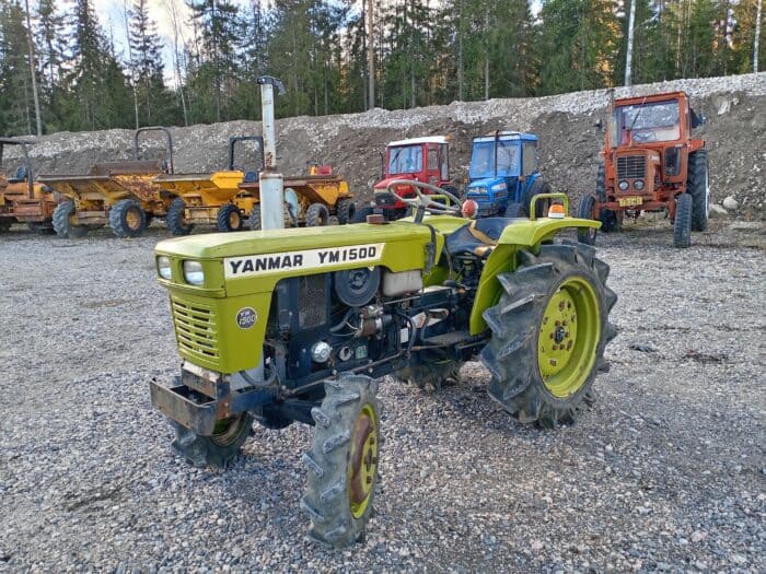 Yanmar YM1500 4WD Minitraktori - Image 3