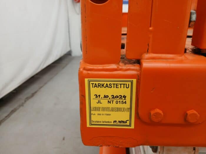 SNORKEL S3219E akkukäyttöinen saksilavanostin, Katsastettu! - Image 12