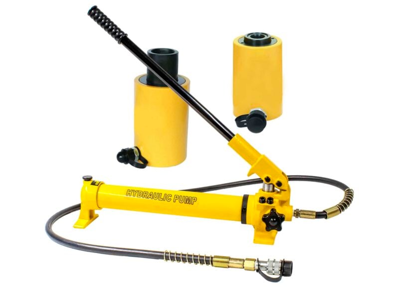 Reikämäntäsylinterit + pumppu 1000cc