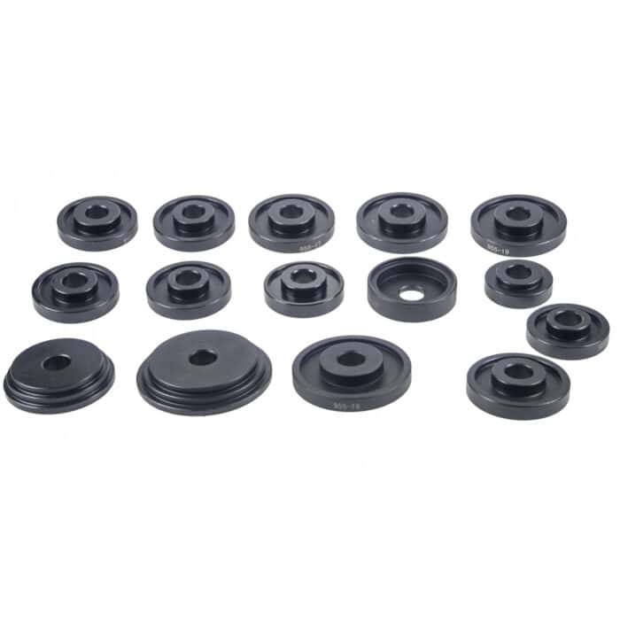 Pyöränlaakerityökalusarja 23 osaa, Black - Image 7