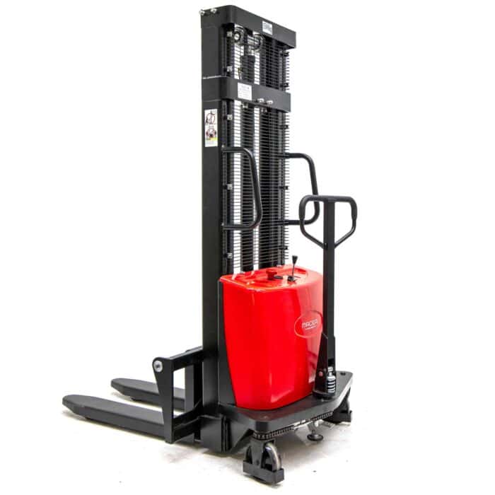 Akkukäyttöinen pinoamisvaunu 1500 kg, EURO-lavalle - Image 2