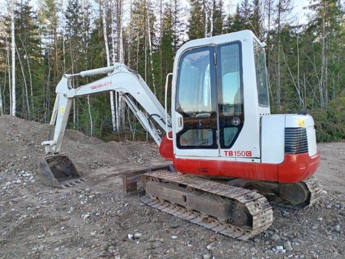 Takeuchi TB150C kaivinkone - Image 4