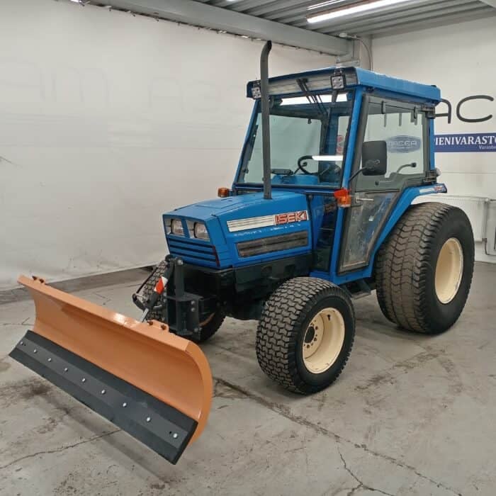 Iseki 530 4WD traktori ja puskulevy 170cm, Rekisterissä! - Image 2