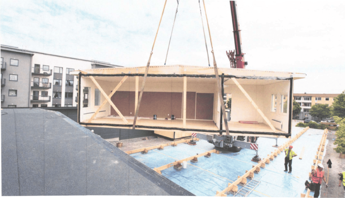 KLOSS Viipaletaloelementti n. 43m² 12x3,6m