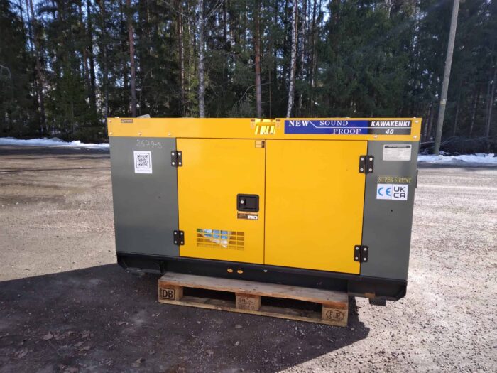 Kawakenki KK-40-III-SSS 40kVA aggregaatti