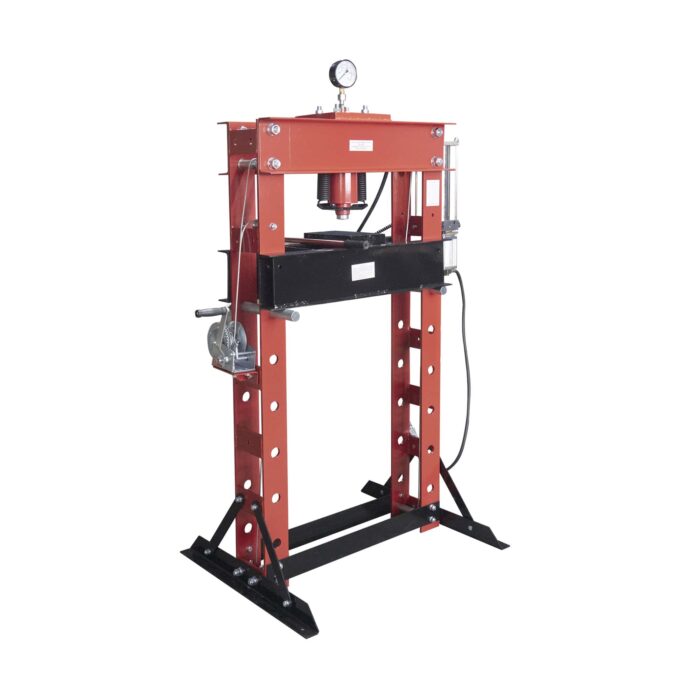 Hydrauliprässi 50 t paineilmaohjauksella, Shineda