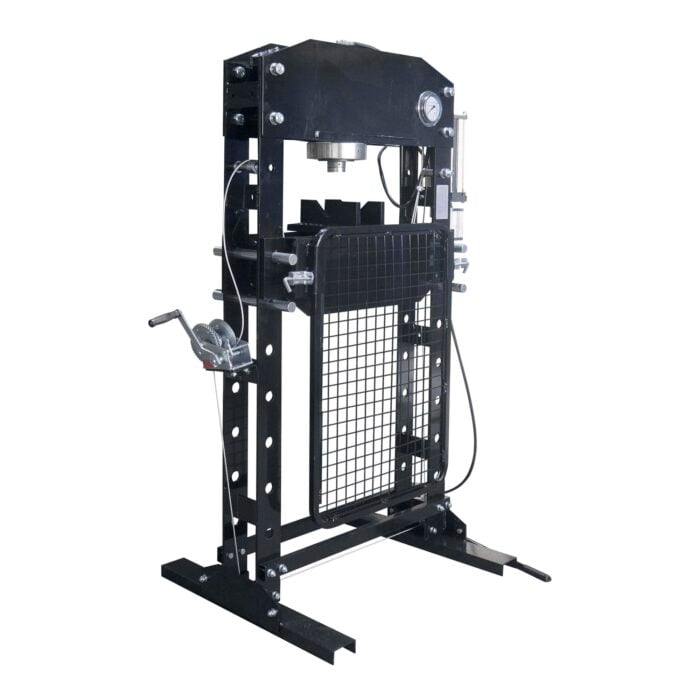 Hydrauliprässi 75 t paineilmaohjauksella, Shineda