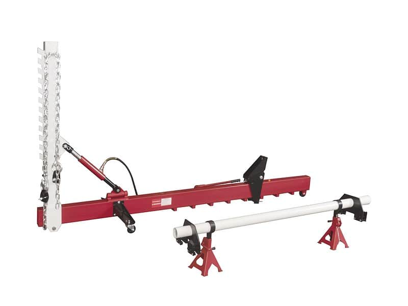 Hydraulinen vetopuomi korinoikaisuun 10 tonnia, Shineda