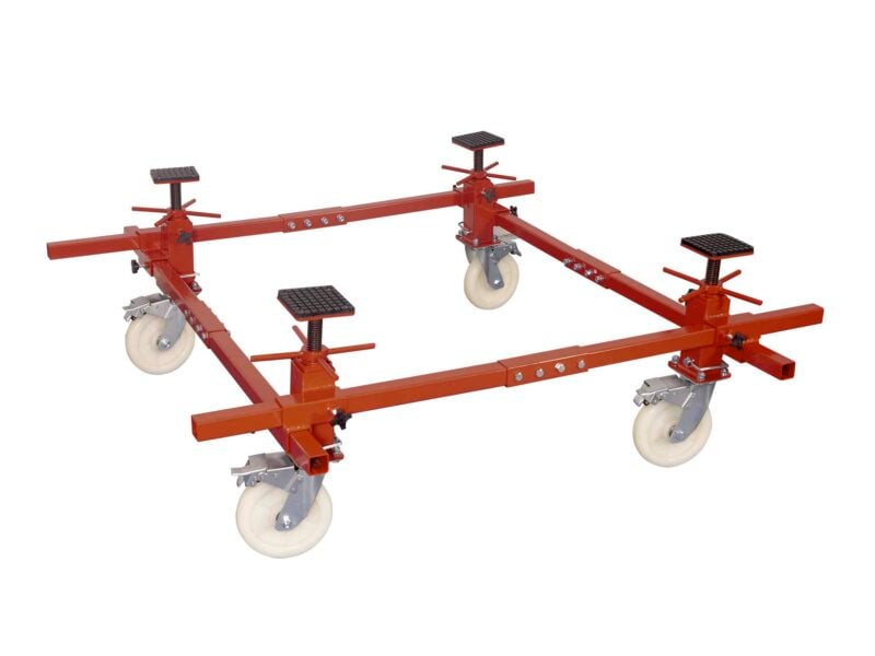 Säädettävä siirtoalusta max 900 kg, Shineda