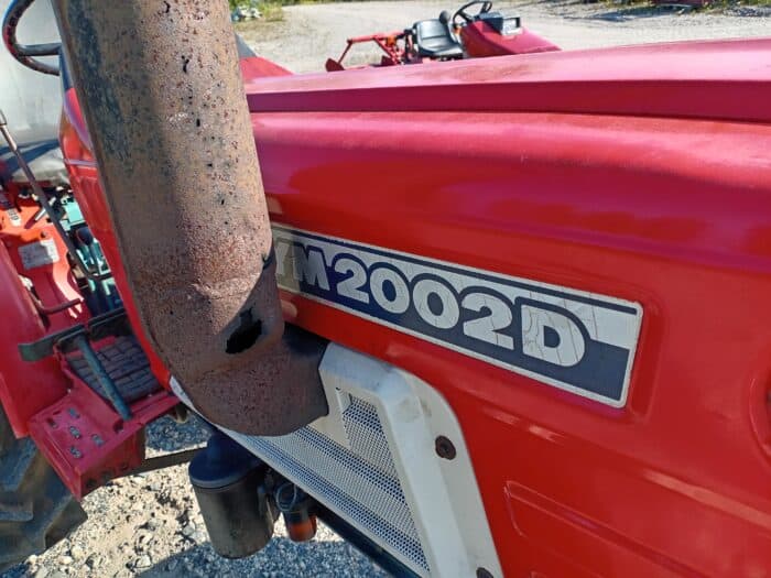 Yanmar YM2002D 4WD traktori, Uudella takakauhalla - Image 23