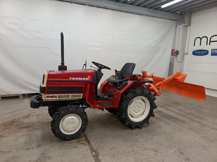 Yanmar F15D 4WD minitraktori 150 cm takalanalla - Image 2
