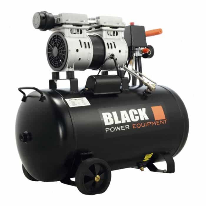 Paineilmakompressori 50 L, Black - Image 2