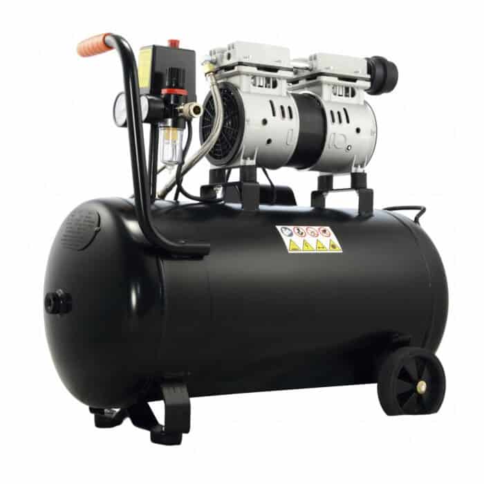 Paineilmakompressori 50 L, Black - Image 3