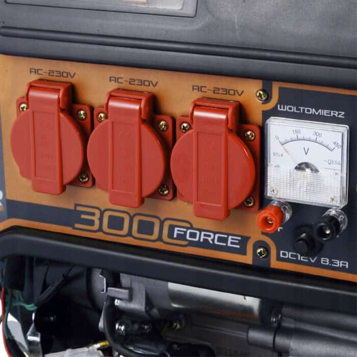 Aggregaatti bensiini 3000W 4-tahti, Black - Image 7