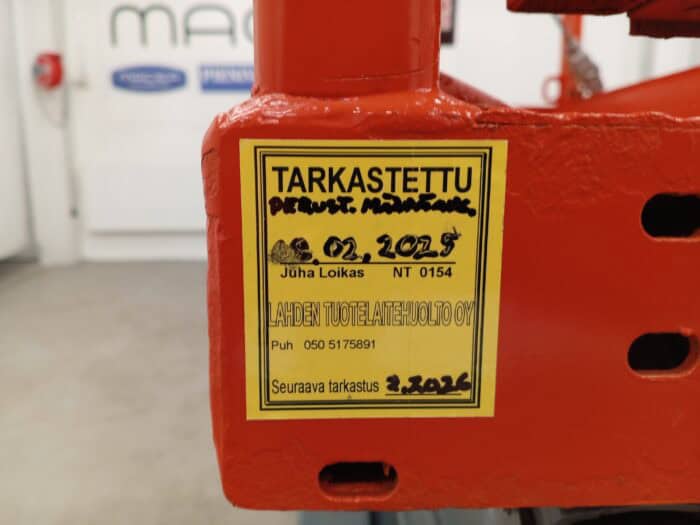 Skyjack SJ3219 saksilavanostin, Katsastettu, Uudet akut! - Image 12