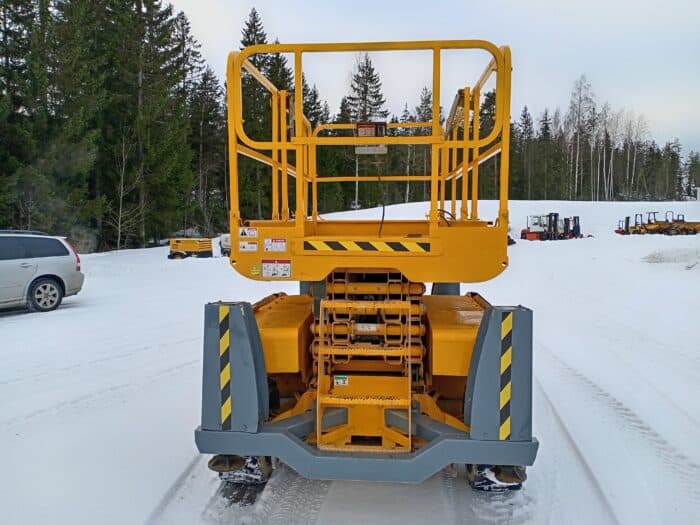 Haulotte Compact 12DX Saksilavanostin, 10 vuotis-ja vuositarkastettu - Image 8