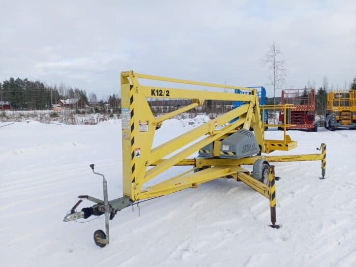Aerial K12/2 Perässähinattava henkilönostin, Rekisterissä - Image 3