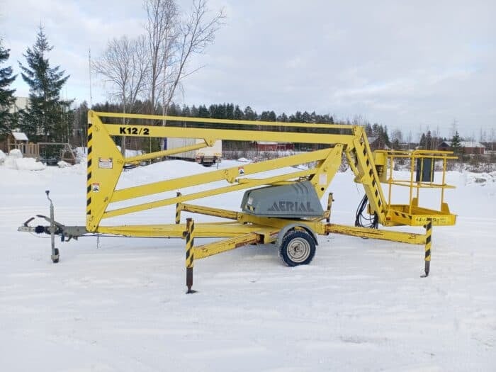 Aerial K12/2 Perässähinattava henkilönostin, Rekisterissä - Image 4