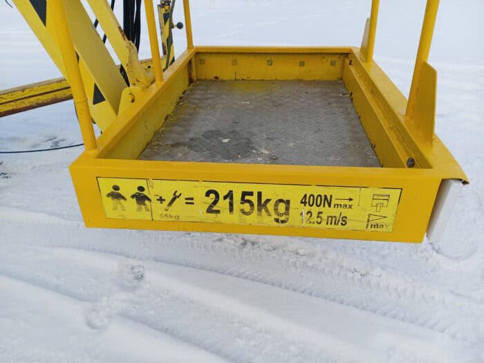 Aerial K12/2 Perässähinattava henkilönostin, Rekisterissä - Image 12