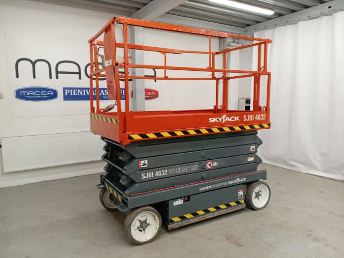 Skyjack SJ4632 Electric siccorlift 2199 s/n 70012199 vm. 2012 - Image 3
