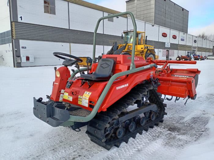 Yanmar AC21 21hv, Telavetoinen traktori maanmuokkaimella - Image 7