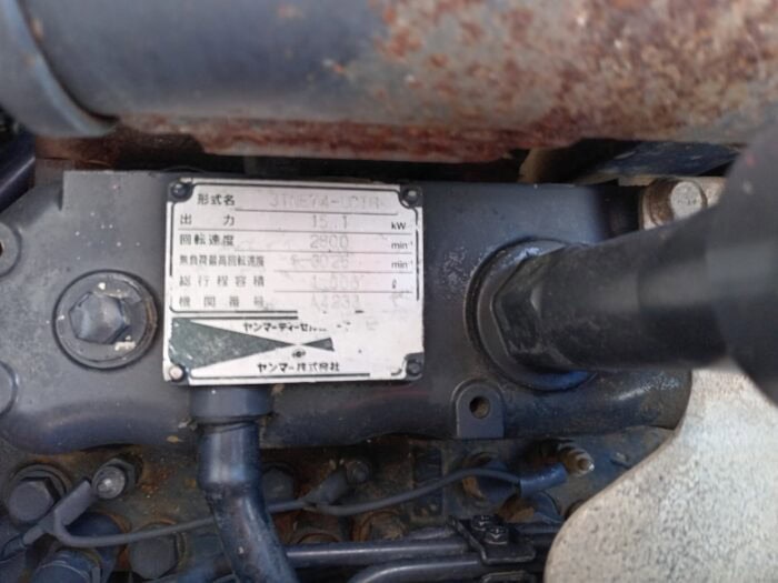 Yanmar AC21 21hv, Telavetoinen traktori maanmuokkaimella - Image 15