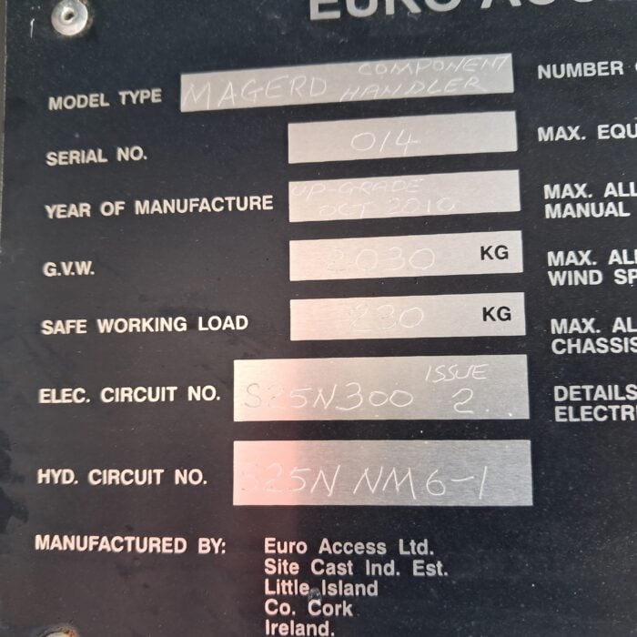 EURO ACCESS perässä vedettävä henkilönostin - Image 15
