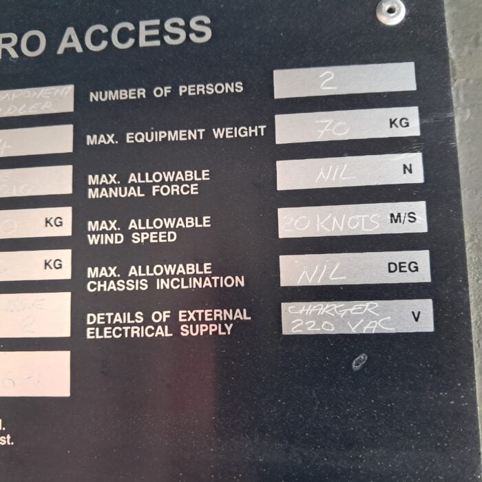 EURO ACCESS perässä vedettävä henkilönostin - Image 16