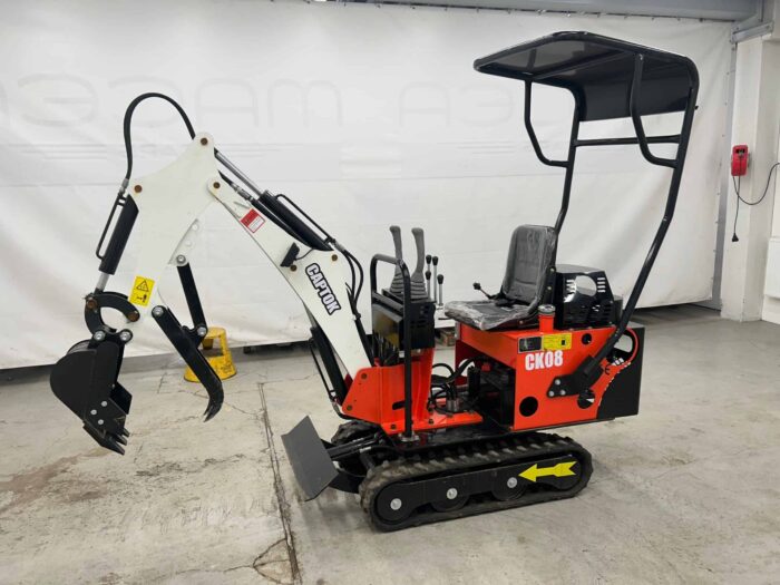 Tela-alustainen minikaivuri Captok CK08, 800kg (2024)