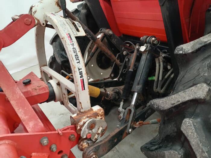 Mitsubishi MT33D Minitraktori etukuormaajalla ja maanmuokkaajalla, 4WD - Image 28