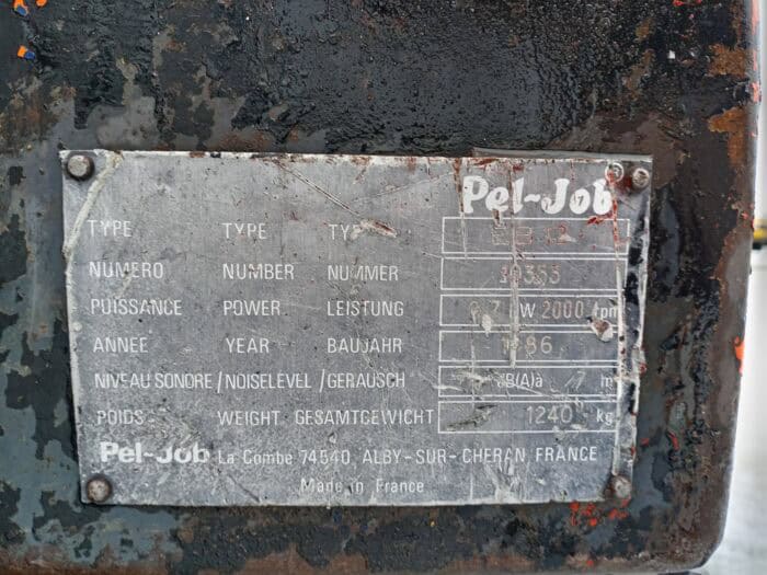 Pel-Job EB12 minikaivuri - Image 10