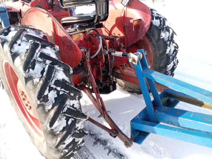 Valmet 361D traktori, Etukuormaajalla ja takalanalla - Image 15