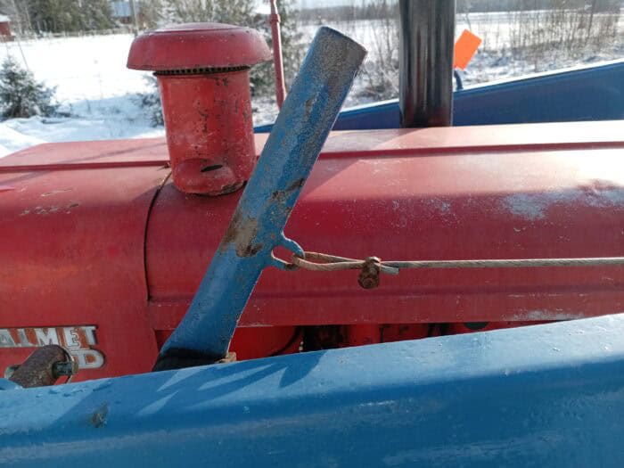 Valmet 361D traktori, Etukuormaajalla ja takalanalla - Image 25