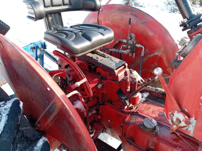 Valmet 361D traktori, Etukuormaajalla ja takalanalla - Image 26