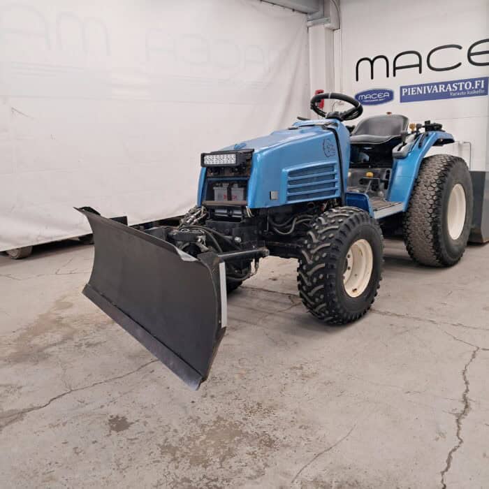 Iseki TF 330 FH MUE4 Hydraulinen etuaura ja manuaalisesti kippaava takakauha - Image 3